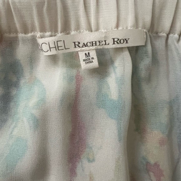 Rachel by Rachel Roy strapless maxi dress with a vibrant feather print Medium - Picture 8 of 8